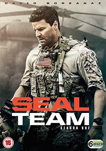 DVD cover for "Seal Team" Season 1, featuring David Boreanaz.