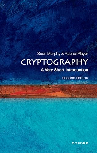 Book cover: "Cryptography: A Very Short Introduction," second edition.