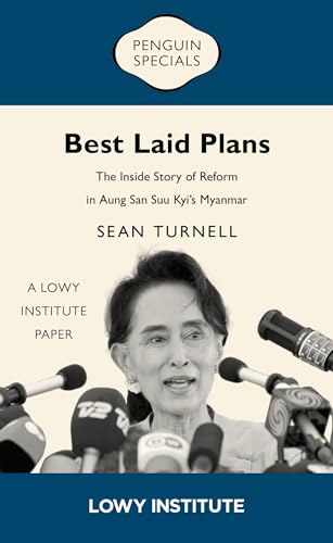Book cover featuring Aung San Suu Kyi speaking at a microphone.
