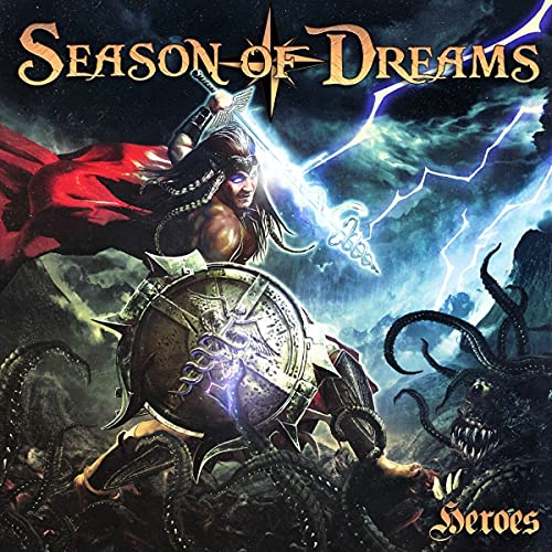 CD cover art: warrior with shield against a monstrous, stormy scene.