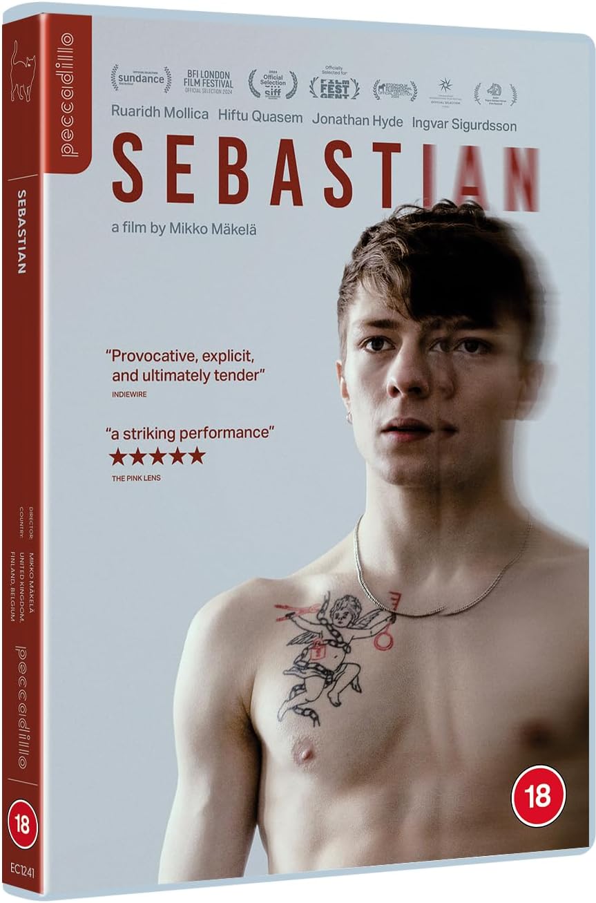 DVD cover featuring a close-up of a young man with tattoos.