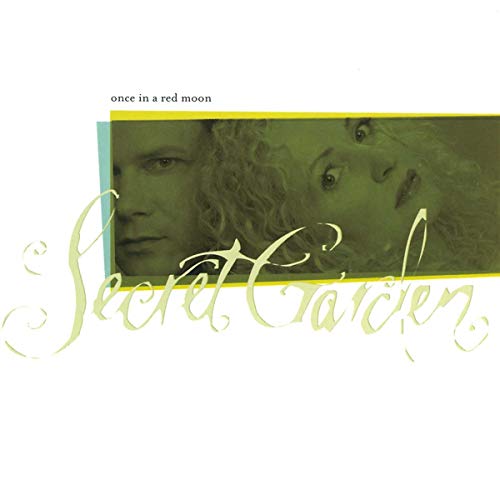 CD cover for Secret Garden’s “Once in a Red Moon” featuring two faces.