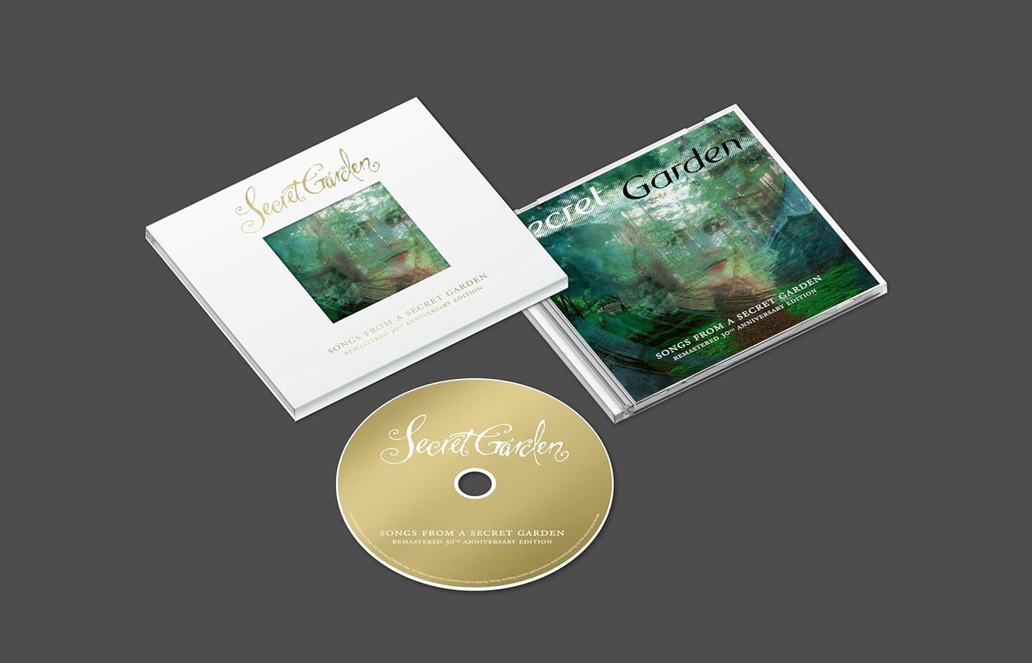 CD case and disc for Secret Garden’s “Songs From A Secret Garden.”
