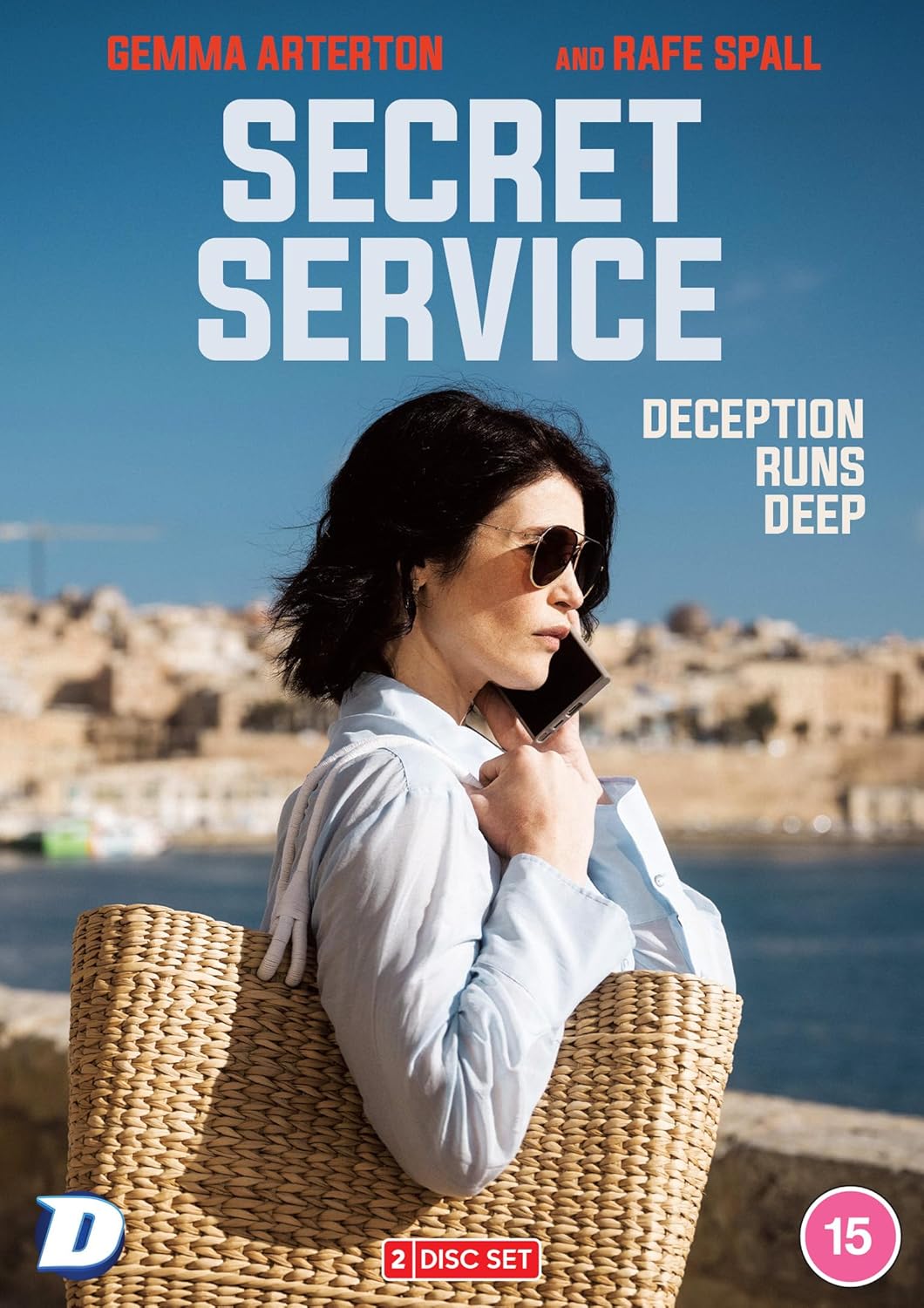 DVD cover for "Secret Service" featuring Gemma Arterton in sunglasses.