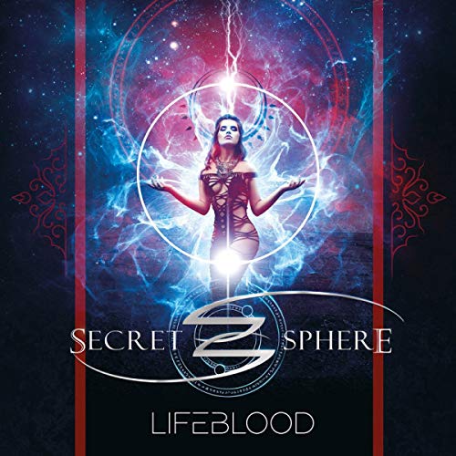 CD cover: woman with outstretched arms in a glowing, cosmic circle.