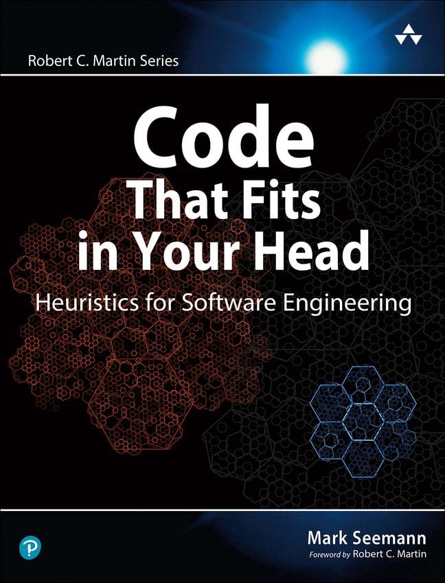 Book cover: “Code That Fits in Your Head” by Mark Seemann.