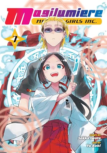 Manga cover featuring two anime-style characters with magical circles.