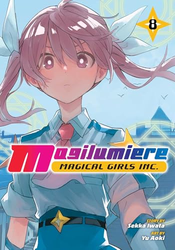 Manga cover featuring a young woman with pink hair, volume 8.