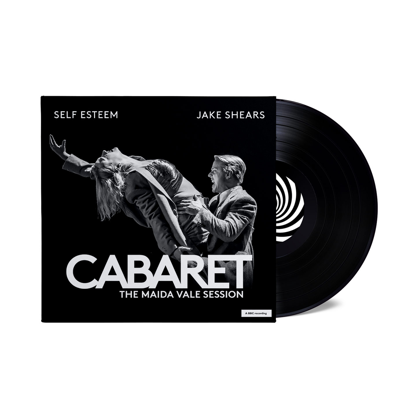Vinyl record of Self Esteem’s “Cabaret: The Maida Vale Session” with cover art.