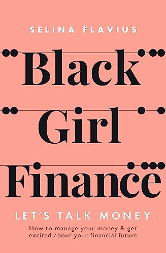 Book cover: "Black Girl Finance" with pink background and bold text.
