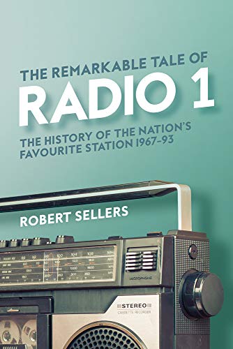 Book cover featuring a vintage boombox and text about Radio 1 history.
