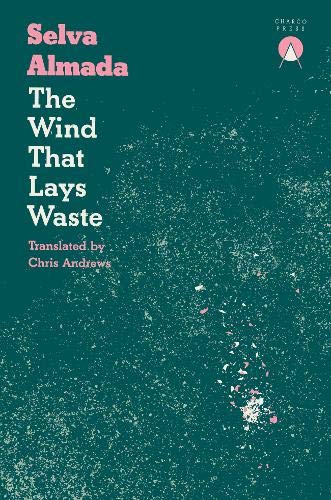 Book cover: teal background with white text and pink splatter design.