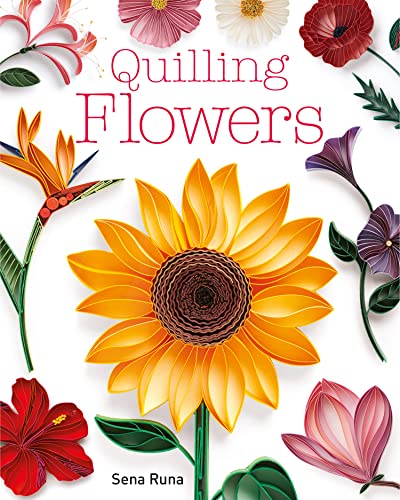 Book cover featuring colorful, paper-quilled flower arrangements.