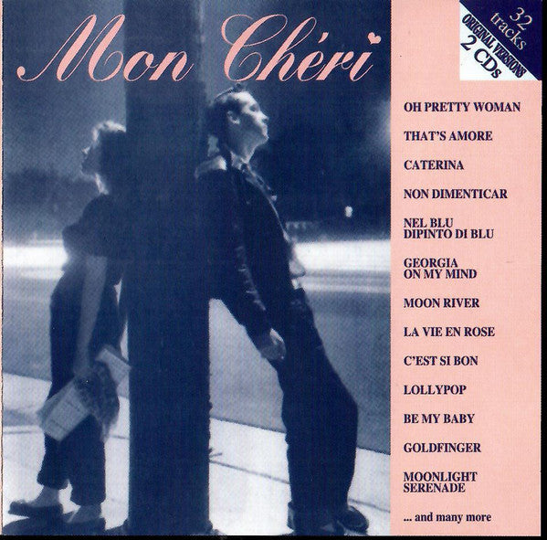 Mon Chéri" 2CD set cover with a black and white photo of two people.