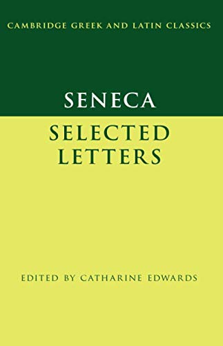 Book cover: "Seneca: Selected Letters" with green and yellow blocks.