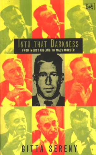 Book cover featuring a grid of photos of Franz Stangl over yellow and red.