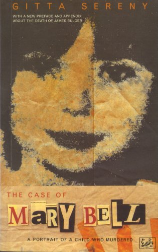 Book cover with distressed portrait and bold, fragmented title: "Mary Bell.