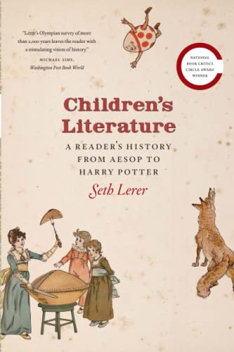 Book cover: “Children’s Literature” with illustrations of children and animals.