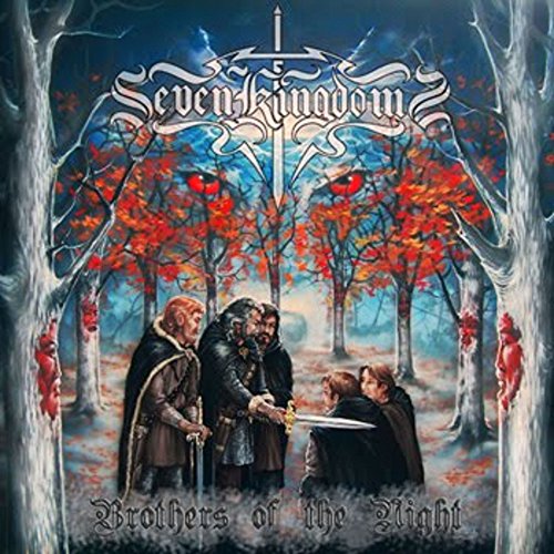 CD cover: figures in cloaks stand before a dark, wintry forest.