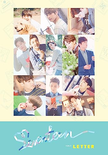 Seventeen album cover with a collage of group and individual member portraits.