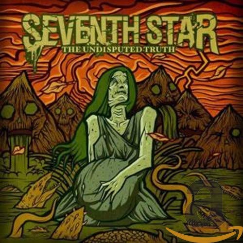 CD cover for Seventh Star’s “The Undisputed Truth” with surreal artwork.