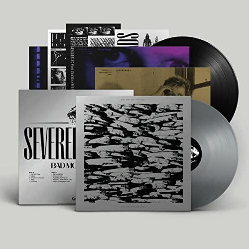 Vinyl record, inserts, and sleeve for Severed Heads’ “Bad Mood Guy.”