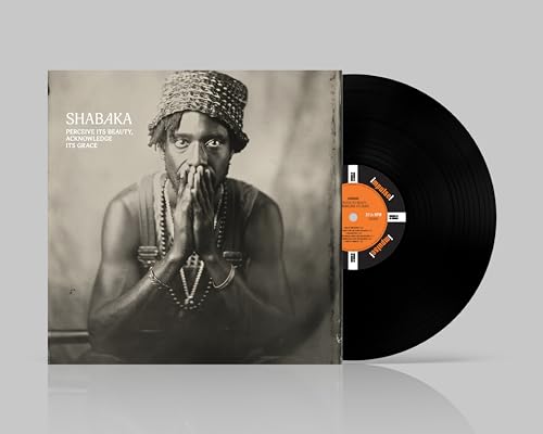 Vinyl record and cover featuring a portrait of Shabaka Hutchings.