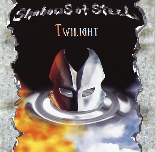 CD cover for “Shadows Of Steel - Twilight” featuring a warrior helmet.