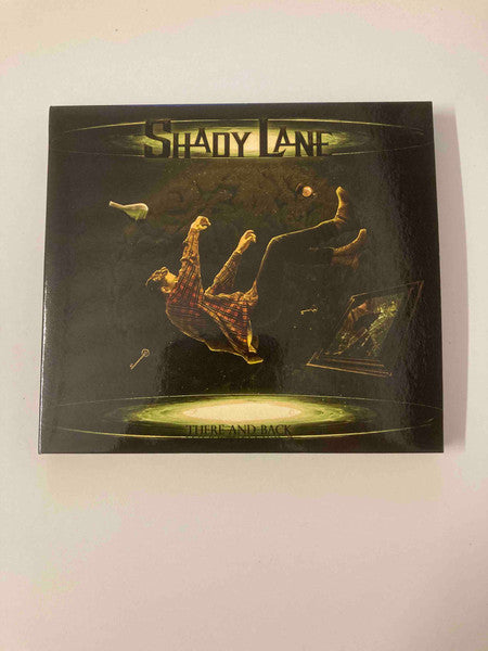 CD cover for “Shady Lane - There And Back” with a falling figure.
