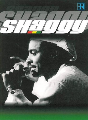 Shaggy performing live on DVD cover, wearing a beret and holding a microphone.