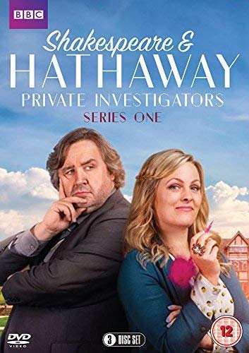 DVD cover of "Shakespeare & Hathaway: Private Investigators Series One" featuring two thoughtful characters.