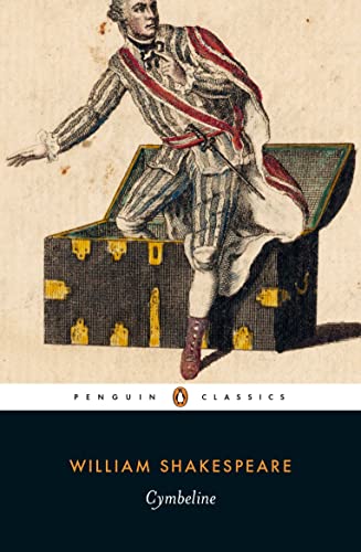 Penguin Classics edition of Shakespeare’s “Cymbeline” with historical illustration.