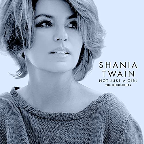 Shania Twain album cover, close-up portrait of the singer.
