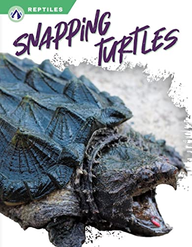 Book cover featuring a close-up of a common snapping turtle’s head.