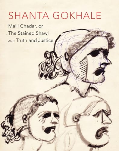 Book cover with a sketched portrait of a man and two faces.