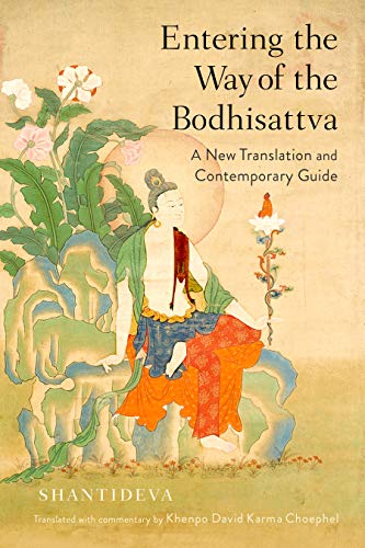 Book cover featuring a colorful painting of a seated Buddha figure.