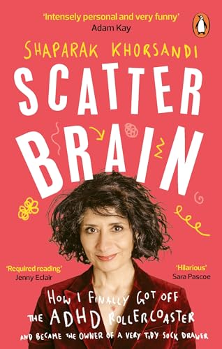 Book cover with author Shaparak Khorsandi and bold, playful title text.