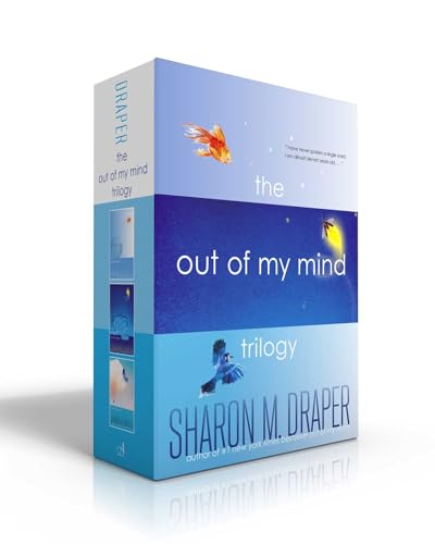 A boxed set of The Out of My Mind trilogy books by Sharon M. Draper.