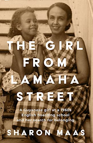 Sepia-toned book cover featuring two smiling young girls in patterned dresses.