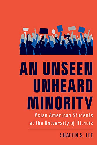 Book cover: silhouetted crowd, bold title "An Unseen Unheard Minority.