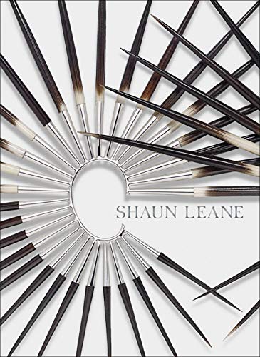 Book cover with radiating dark and light-toned quill-like shapes.
