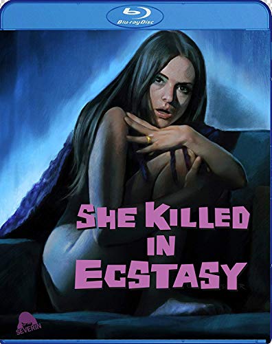 Blu-ray cover art featuring a woman with long dark hair in a blue room.