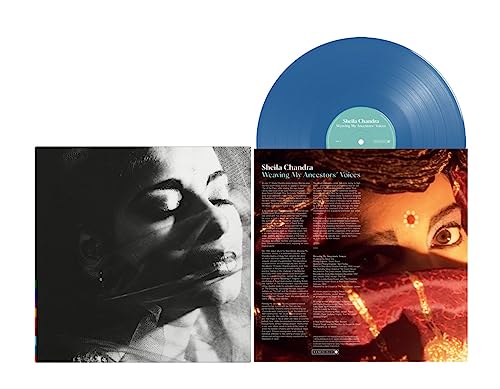 Sheila Chandra vinyl record: album cover and blue disc shown.