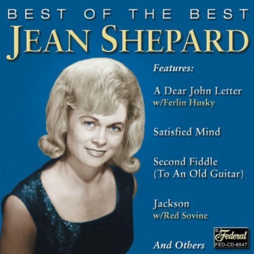 CD cover for Jean Shepardās āBest of the Bestā featuring her portrait.