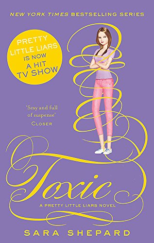 Book cover for “Toxic” featuring a young woman and swirling designs.