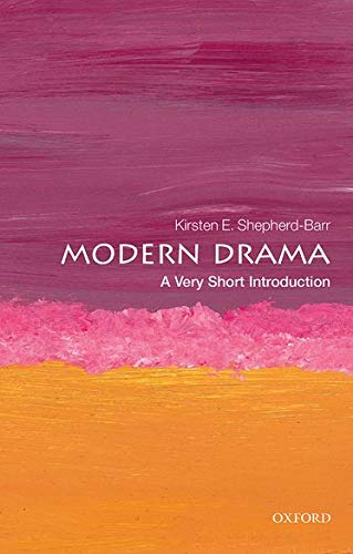Book cover: "Modern Drama" by Kirsten E. Shepherd-Barr, Oxford University Press.