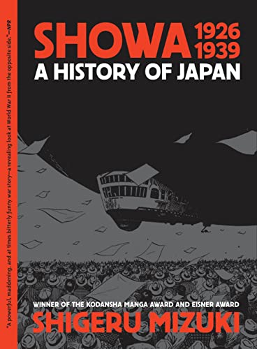 Book cover: “Showa 1926-1939: A History of Japan” by Shigeru Mizuki.