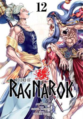 Manga cover featuring Buddha and Hajun facing each other with the title Record of Ragnarok.