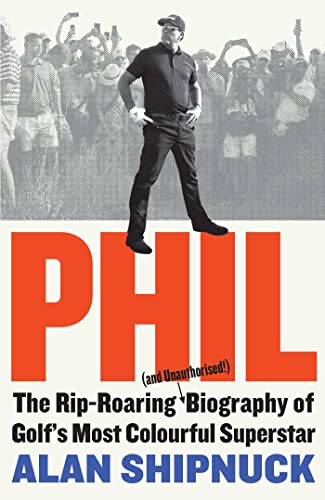 Book cover featuring Phil Mickelson standing before a blurred crowd.