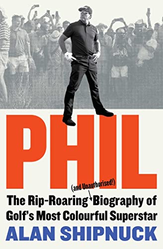 Book cover featuring Phil Mickelson standing before a blurred crowd.